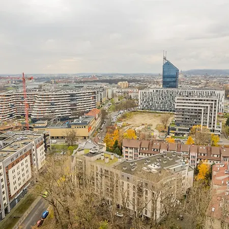 Grzegorzki With Balcony - By Rentujemy Краков