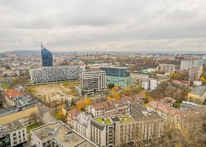 Grzegorzki With Balcony - By Rentujemy Apartment